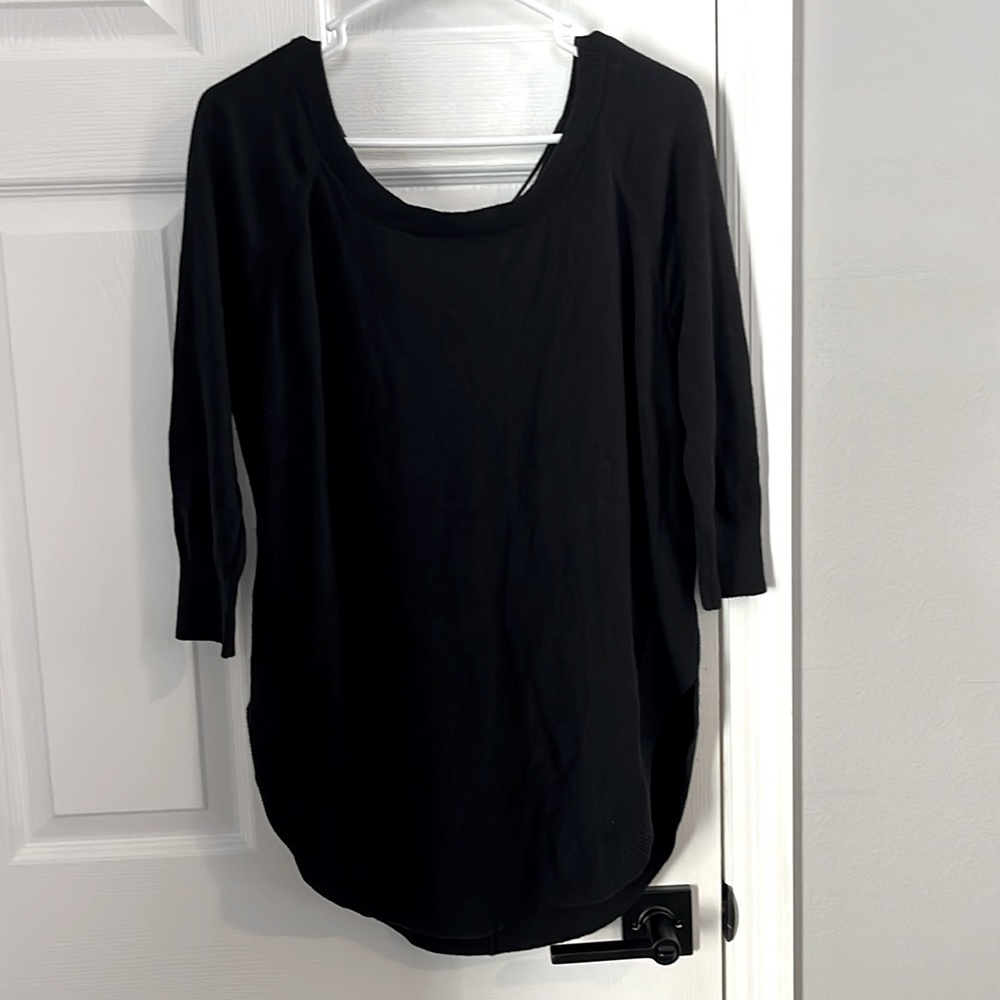 Women’s Express 3/4 length black sweater Size M